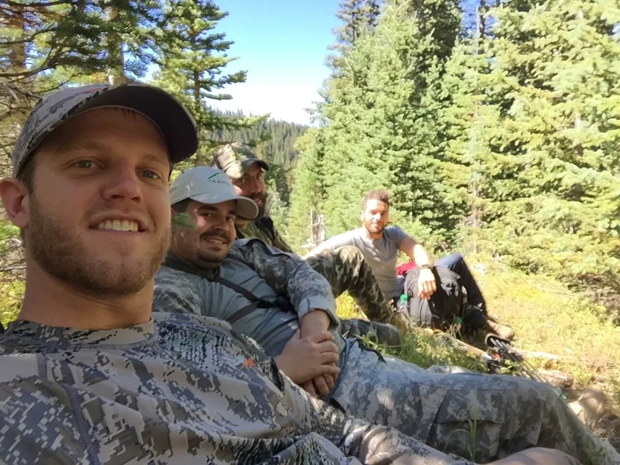 Elk Hunting In The Mountains