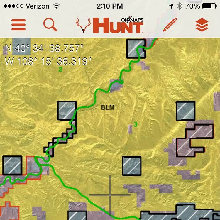OnXMaps For Shed Hunting